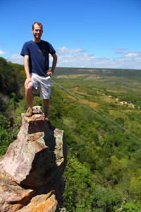 Steve on the Cliff