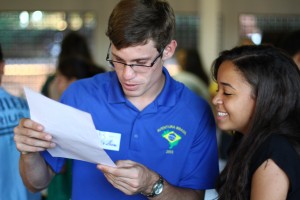Signing Autographs for Group Activity